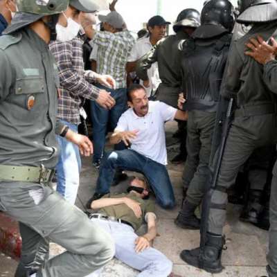 السلطات المغربية تقمع تظاهرة مُطالبة بعقد مؤتمر «النهج الديموقراطي»