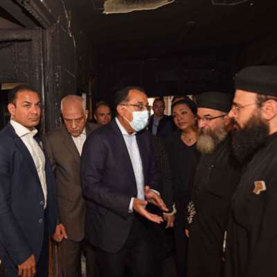 عون وبري وميقاتي يُعزّون مصر بضحايا حريق الكنيسة