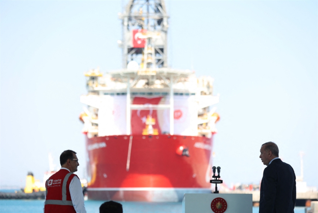 إردوغان يطلق حملة للتنقيب عن الغاز «في المياه الإقليمية التركية»