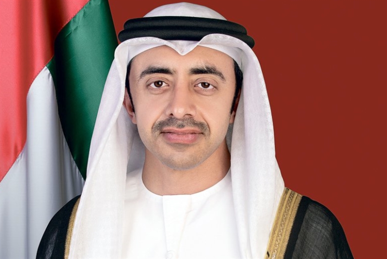 وزير الخارجية الإماراتي في زيارة رسمية لتل أبيب