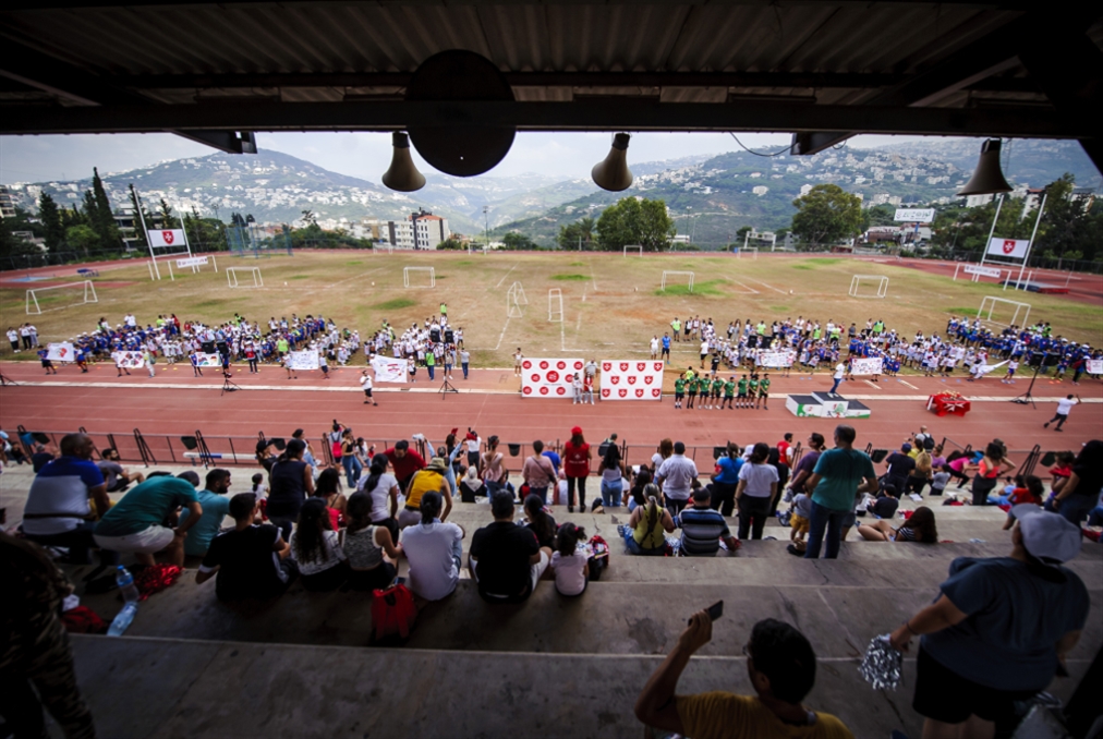 مهرجان رياضي ضخم لمنظمة مالطا - لبنان بمشاركة 400 طفل