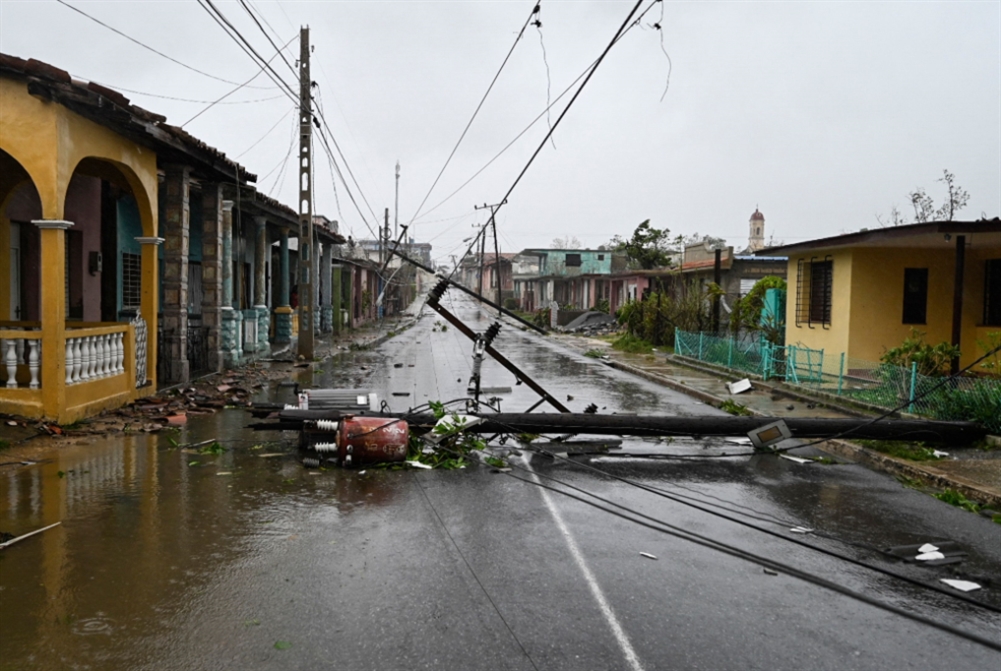 الإعصار «إيان» يقطع الكهرباء عن كوبا بأسرها ويتّجه نحو فلوريدا