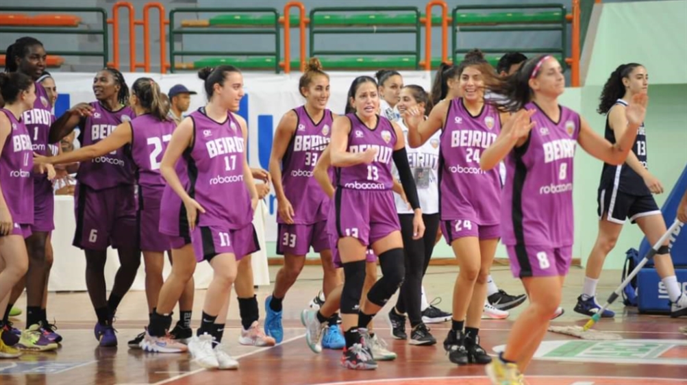 صورة سيّدات بيروت يتوّجن بلقب بطولة الأندية العربية