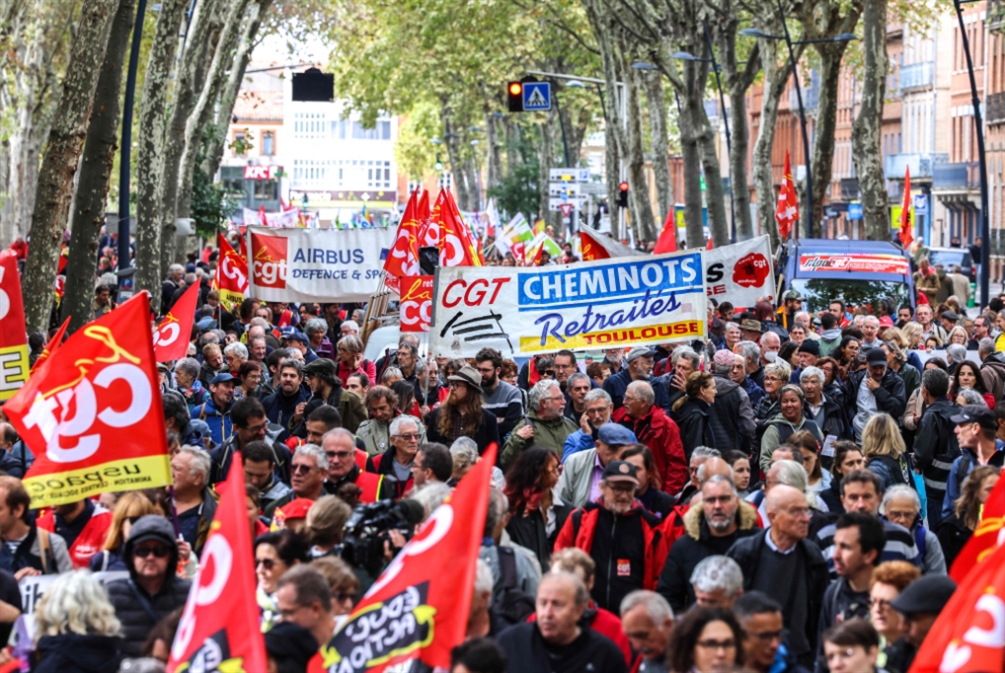 تظاهرات في فرنسا للمطالبة بزيادة الأجور وعدم رفع سنّ التقاعد