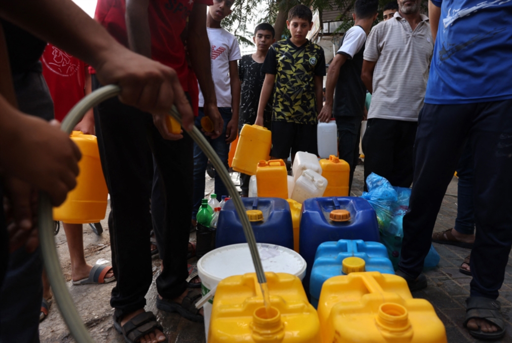 غزّة: محطات مياه الشرب خارج الخدمة