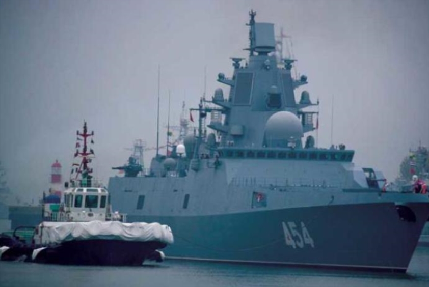 وزارة الدفاع الروسية: الفرقاطة «غورشكوف» تختبر قدراتها في الأطلسي