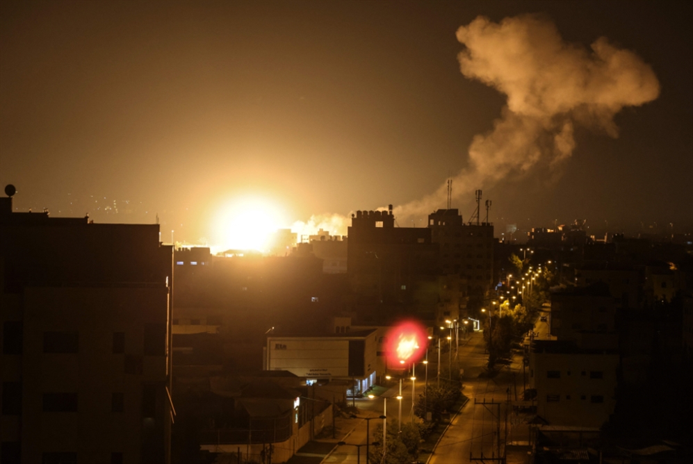 الاحتلال يشنّ سلسلة غارات على غزة