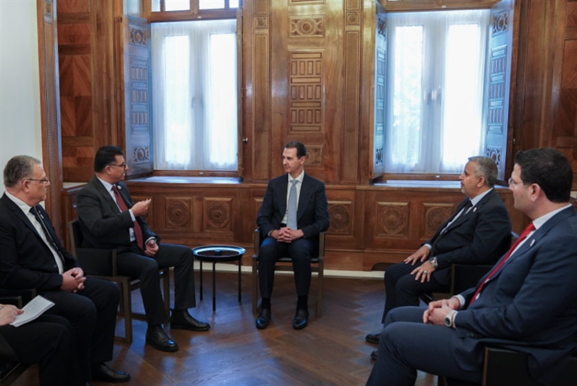 الأسد أمام وزير الزراعة اللبناني: لتعاونٍ يُنتج «شبكة أمان غذائية»