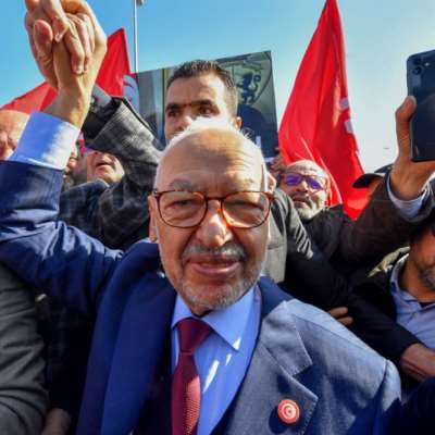 الشرطة التونسية تلقي القبض على راشد الغنوشي