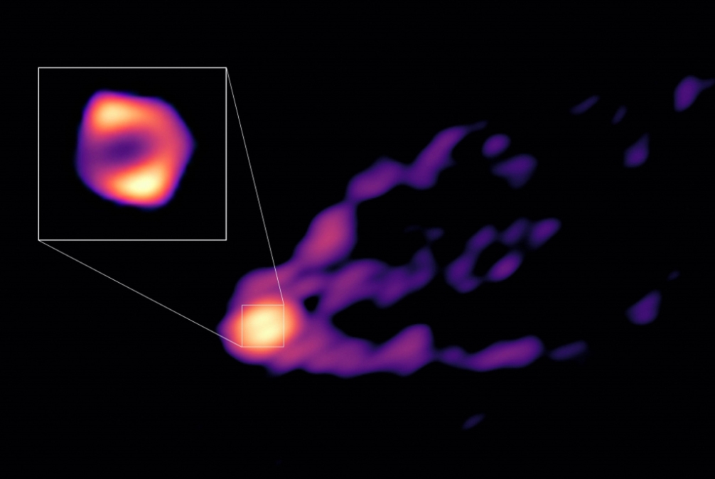 صورة جديدة لثقب أسود هائل تكشف عن الظواهر العنيفة حوله