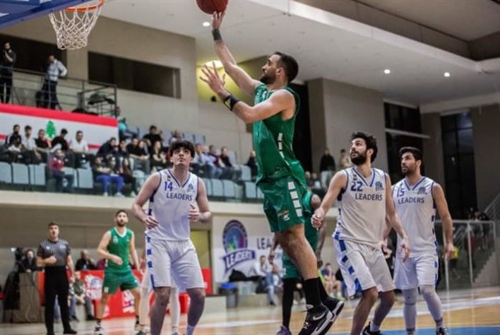 مباريات قوية في ربع نهائي بطولة لبنان لكرة السلة