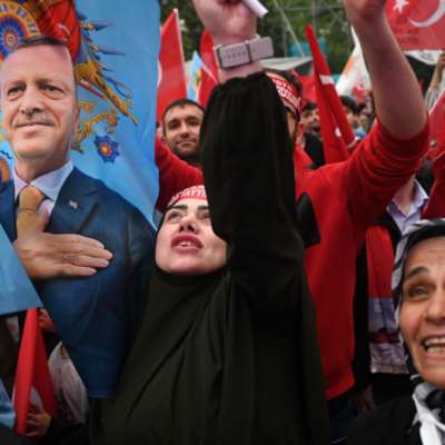إردوغان يعلن فوزه في الانتخابات الرئاسية التركية