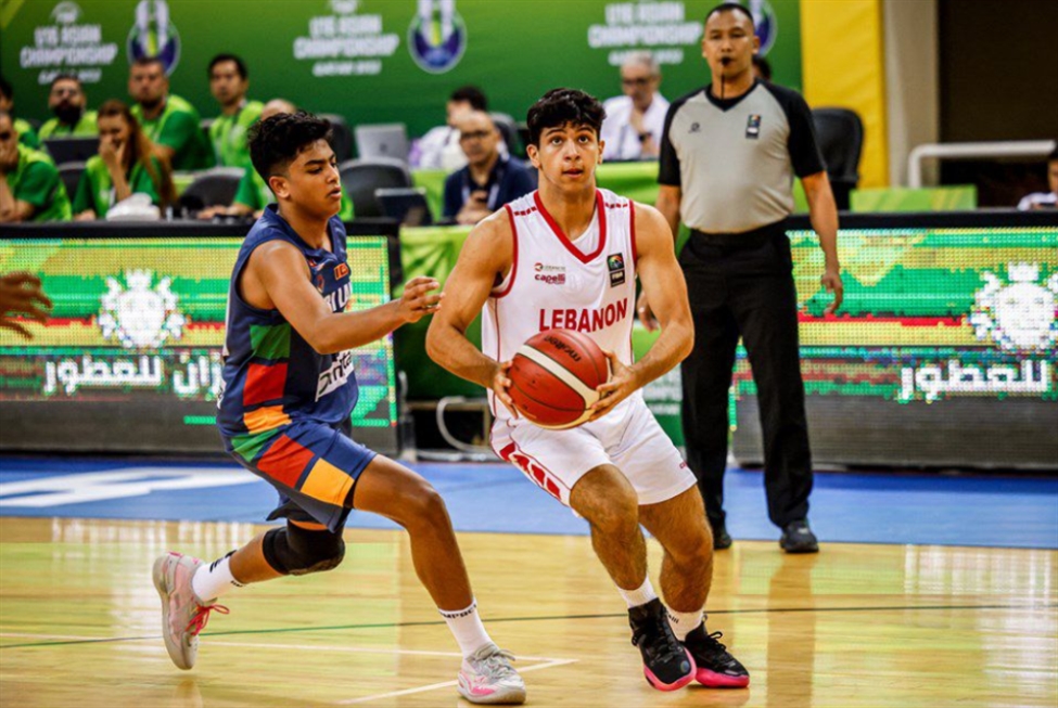 فوز كبير لمنتخب لبنان تحت 16 عاما في بطولة آسيا لكرة السلة