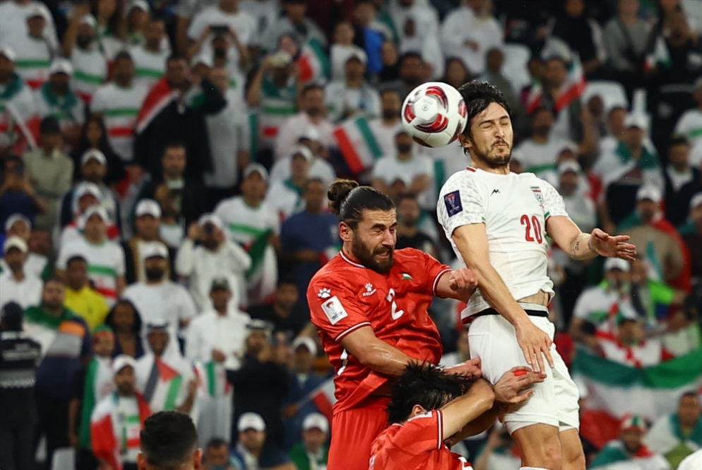 كأس آسيا: فوز كبير لإيران على فلسطين