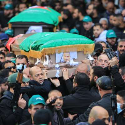 بيروت تحتضن شهداء «حماس»