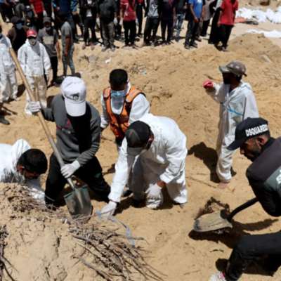 مسرحُ الجريمة يتّسع: «إسرائيل» تحاول طمس جرائم المقابر الجـماعية