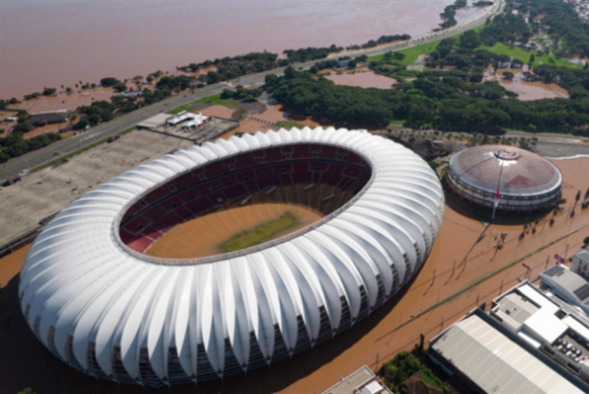 كرة القدم البرازيلية تدعم المتضررين من الفيضانات