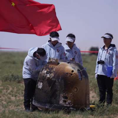 الصين: عيّنات من الجانب المُظلم من القمر