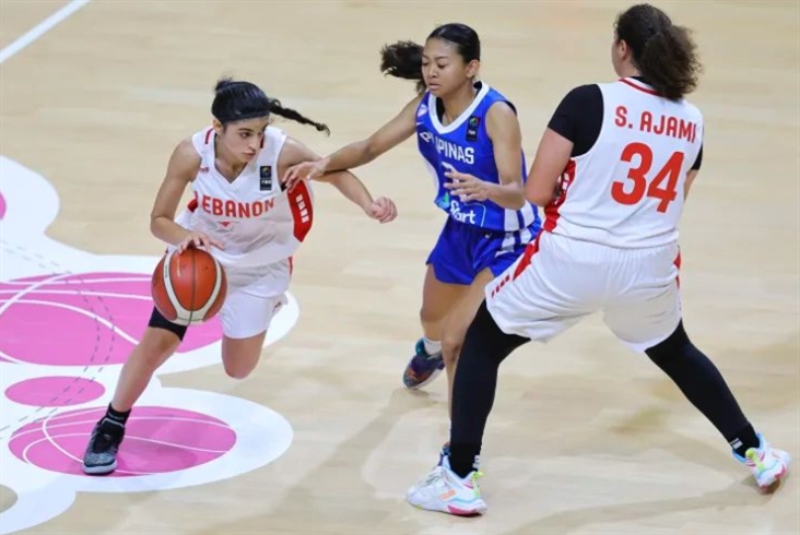 لبنان وصيفاً لبطولة آسيا لكرة السلة للإناث تحت 18 سنة