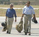 أوباما يحطُّ في الأردن (بول ريتشارد ـ أ ف ب)