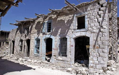 بنت جبيل فقدت العديد من مبانيها التراثية (أرشيف - كامل جابر)