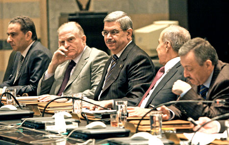خلال اجتماع مجلس الوزراء في السرايا أمس (مروان طحطح)