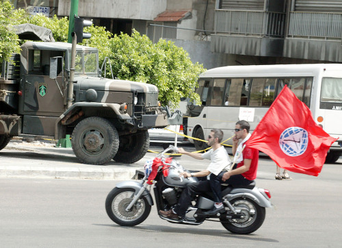 أنصار للحزب التقدمي الاشتراكي في بيروت (هيثم الموسوي)