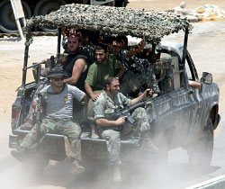 عناصر من الجيش خلال معارك نهر البارد (أرشيف ــ بلال جاويش)