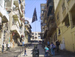 أحد الأحياء الداخلية في ضهر المغر في طرابلس (نزيه الصديق)