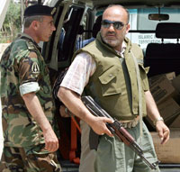 الجيش اللبناني عند تخوم نهر البارد (وائل اللادقي)