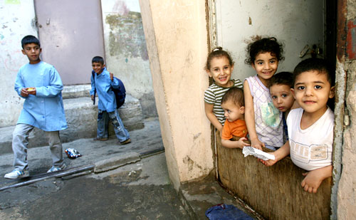 أطفال في مخيم شاتيلا (مروان طحطح)