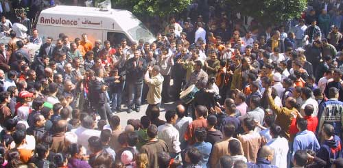 احتفالات في بعل محسن   ــ طرابلس بعد انتخابات المجلس الإسلامي العلوي العام الماضي (أرشيف - نزيه الصديق)