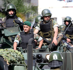 الجيش في شوارع المدينة (أرشيف - مروان طحطح)