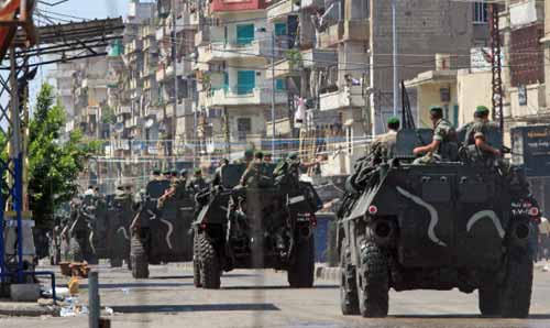انتشار للجيش في مدينة طرابلس (بلال جاويش)