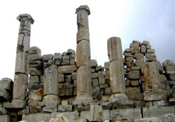 معبد الإله مرقوروس بين قلّة تميّزت بطرازها الأيوني