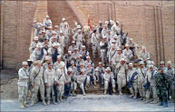 جنود أميركيون في مدينة «أور» العراقية