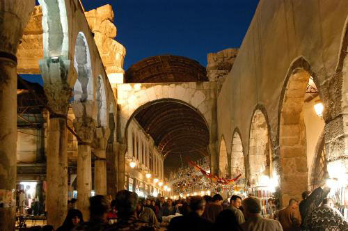 سوق الحميدية في سوريا (أرشيف)