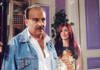 جمال سليمان مع غادة عبد الرازق في المسلسل
