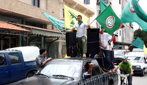 أعلام أمل وحزب اللّه في كفررمّان (مروان بوحيدر)