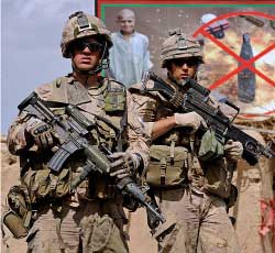 قوات من حلف شمال الأطلسي في أفغانستان (شاه مراي ــ أ ف ب)