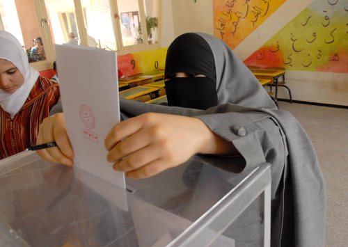 الاقتراع خلال العملية الانتخابية في المغرب (أرشيف - إي بي أي)