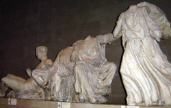 تماثيل معبد البارتنون في أثينا تعرض منذ أكثر من 100 سنة في المتحف البريطاني
