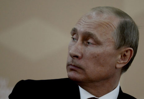 شعبية الرئيس الروسي فلاديمير بوتين تكاد تصل إلى 90% (أ ف ب)