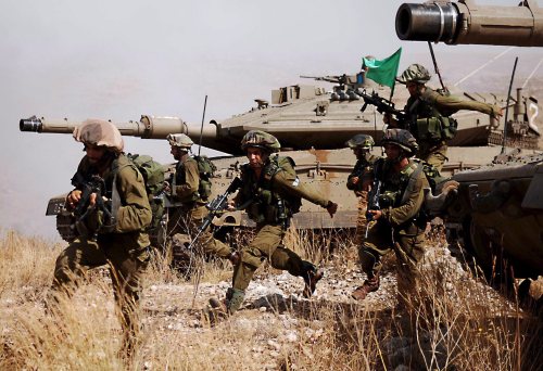 جنود اسرائيليون يتدربون في مرتفعات الجولان (أرشيف - إي بي أي)