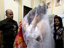زفاف عائلة عربيّة في الجولان المحتلّ (أرشيف ــ إي بي أي)