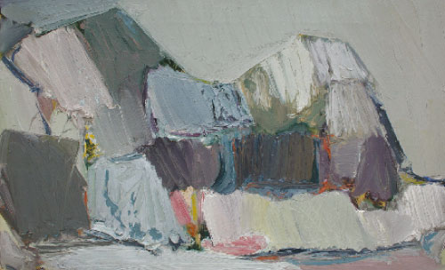 «منظر جبلي» لبول غيراغوسيان (زيت على كانفاسـ 60 × 85 سنتم ــ 1984)