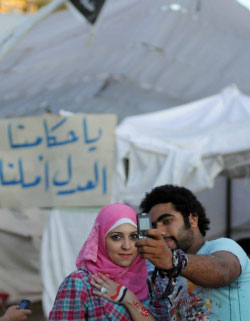 الحراك مستمر في مصر (محمد حسام ــ أ ف ب) 