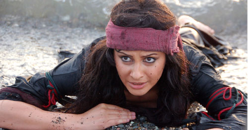 ريم علي في مشهد من المسلسل