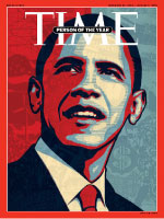 أوباما رجل العام 2008 حسب مجلة «تايم»