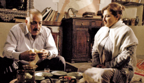 أيمن زيدان وناهد حلبي في المسلسل السوري «الدوامة»
